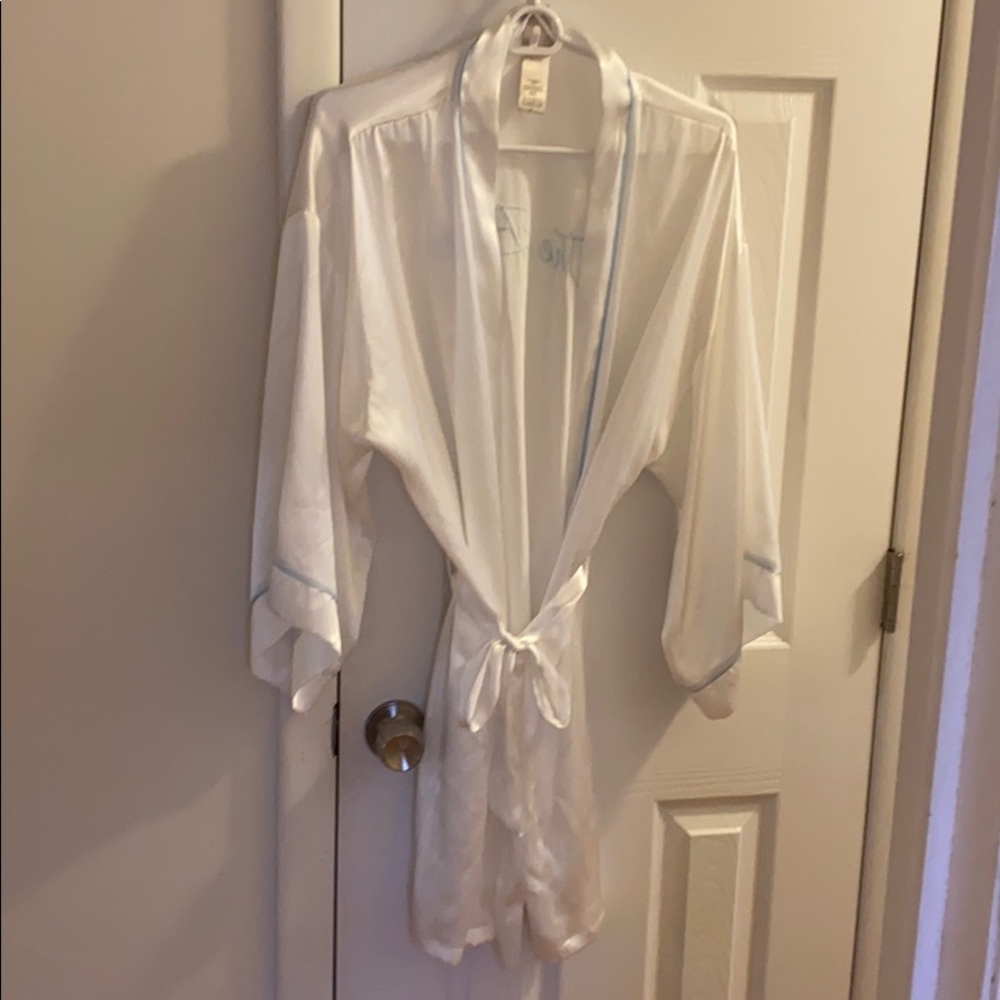 The bride robe